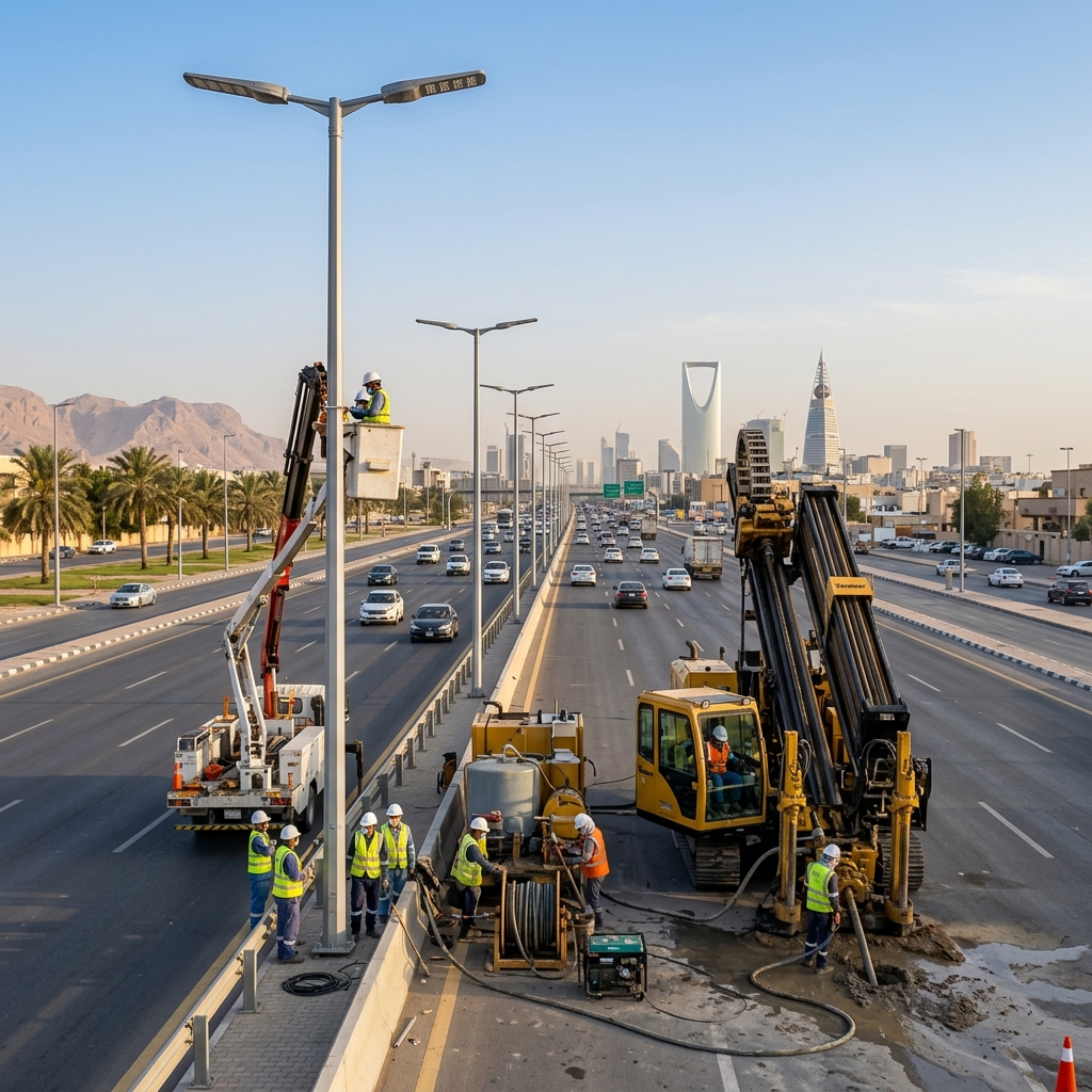 إنارة الشوارع